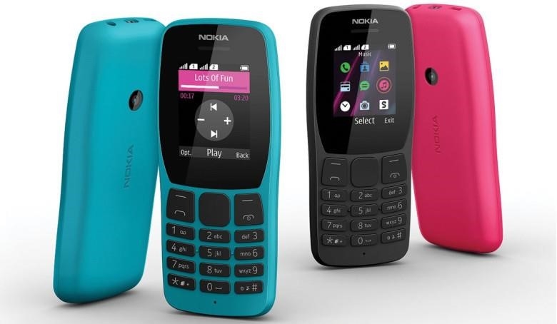 7. Điện thoại Nokia 110 2 sim.