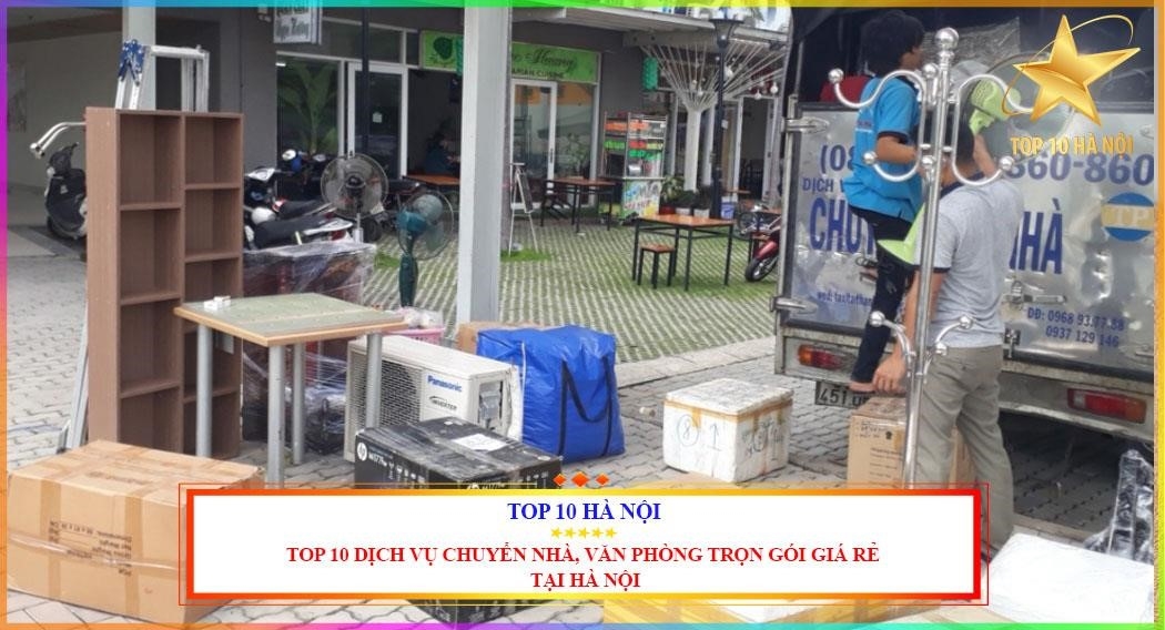 Top 10 công ty chuyển nhà, văn phòng giá rẻ tại Hà Nội.