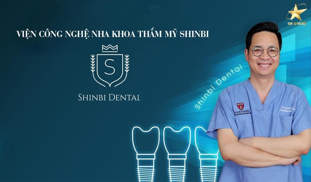 2. Shinbi Dental là viết tắt của Viện Công nghệ Nha khoa Thẩm mỹ Shinbi.