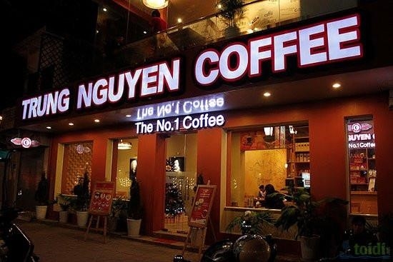 1. Trung Nguyen coffee.