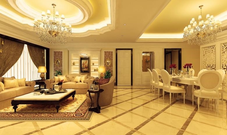 6. Xu hướng thiết kế nội thất tân cổ điển cho căn hộ penthouse.